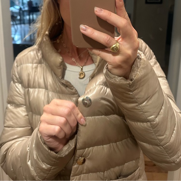 Herno Button up padded light down jacket. - Picture 3 of 7